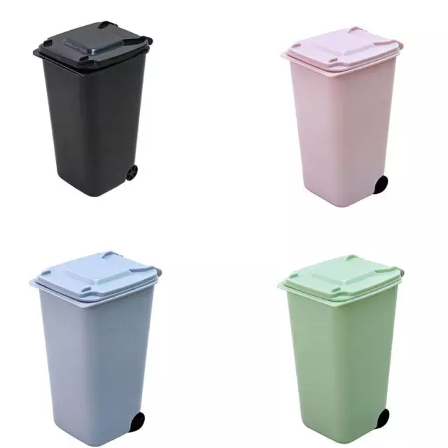 Mini cestino portaoggetti desktop penna organizer matita bel supporto L2Y7