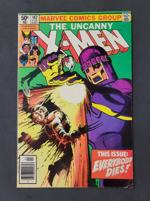 Uncanny X-Men #142  Days Of Future Past John Byrne Chris Claremont