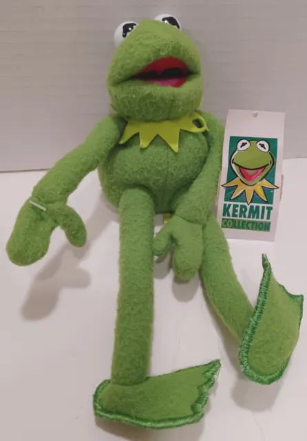 Muppet Kermit the frog Jim Henson Disney Parks Plush toy USED