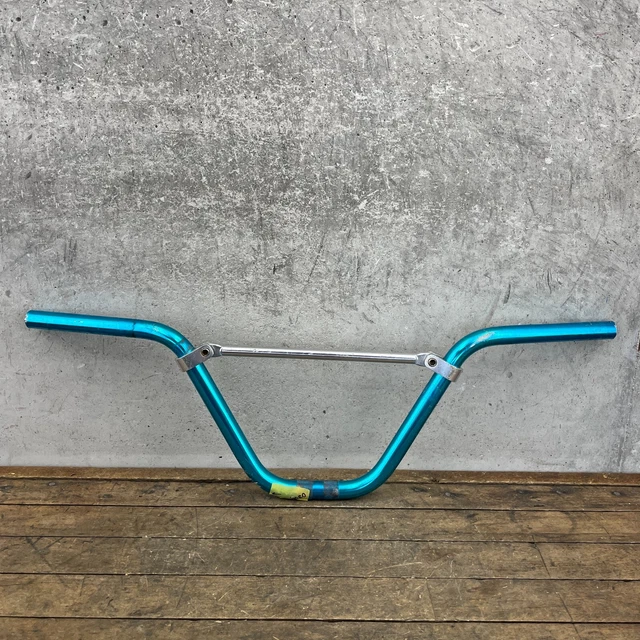HARO BRACE HANDLEBARS Old School BMX Blue Freestyle Race Bar Group 1 A1