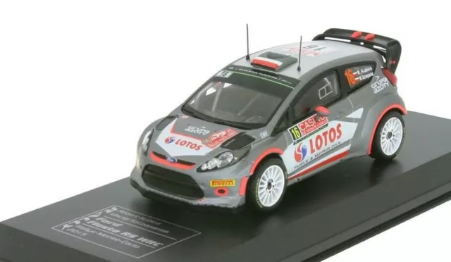 Ford Fiesta Rs WRC Kubica Rally Monté Carlo 2015 1/43  IXO Die Cast Club