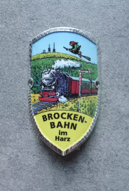 Stocknagel/Stockschild -Brockenbahn im Harz- neu mit Nägeln