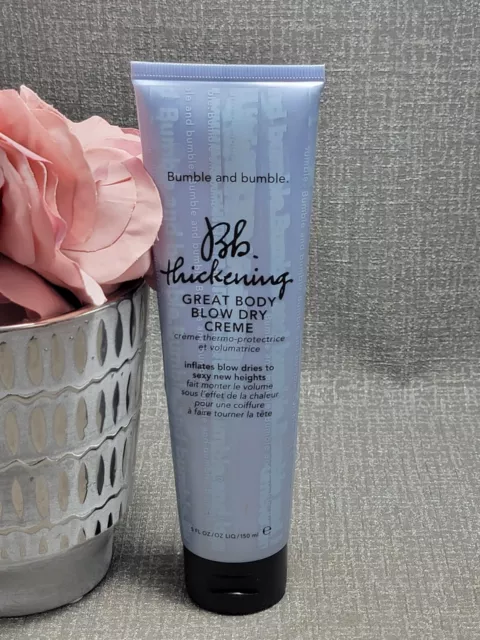 Bumble and bumble Thickening Great Body Blow Dry Creme 150ml 5oz . NOT SEALED