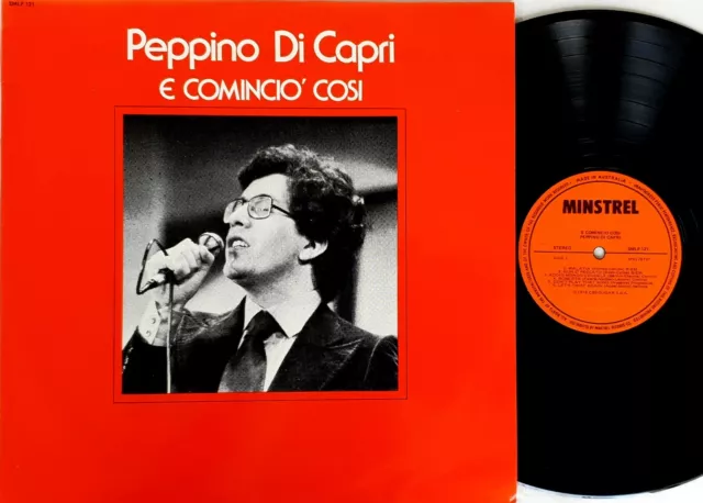 PEPPINO DI CAPRI – E Cominciò Così Vinyl LP 1976 Minstrel Australia – SMLP  121 $55.00 - PicClick AU