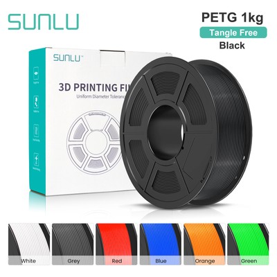 Sunlu 1.75mm PLA PETG SILK ABS 1kg 3 Roll filamento stampante 3d MATERIALE DI CONSUMO 