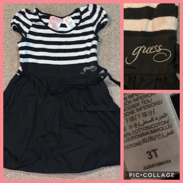 Guess Designer Girls Gorgeous Dress Age 3 Years