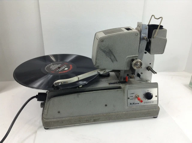 Projector Turntable DUKANE MICROMATIC CLASSROOM Projector/Turntable w/ Case Model 14A390E £ ...