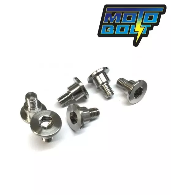 Moto Bolt Titanium Lower Fork Guard Bolts Yamaha YZ125 YZ250 2008 - 2023