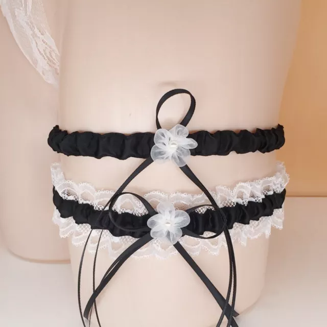 Women's Garter Belt Women Thigh Garter Bowknot Leg Ring Bridal Lace Garter