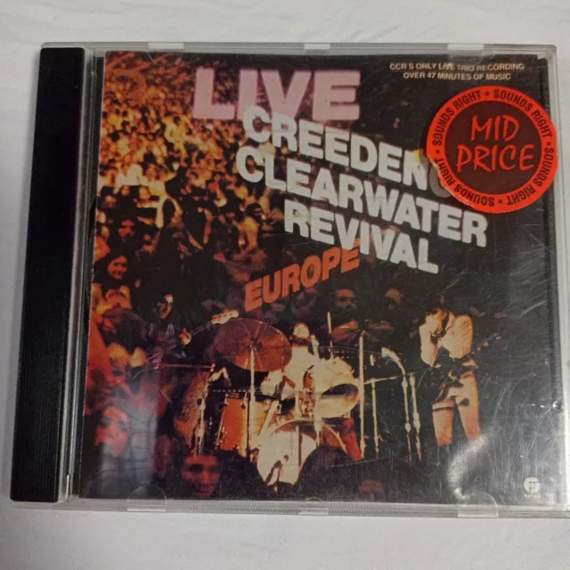 Creedence Clearwater Revival - Live In Europe - Cd