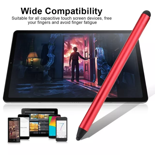 Dual Use Capacitive Universal Touch Screen Pen Stylus For All Mobile Phones