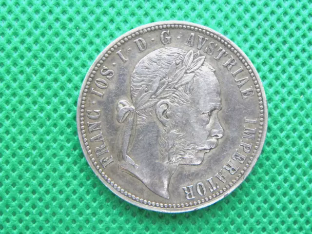 Österreich-Habsburg Franz-Josef 1 Florin 1887 (Wien) / vz