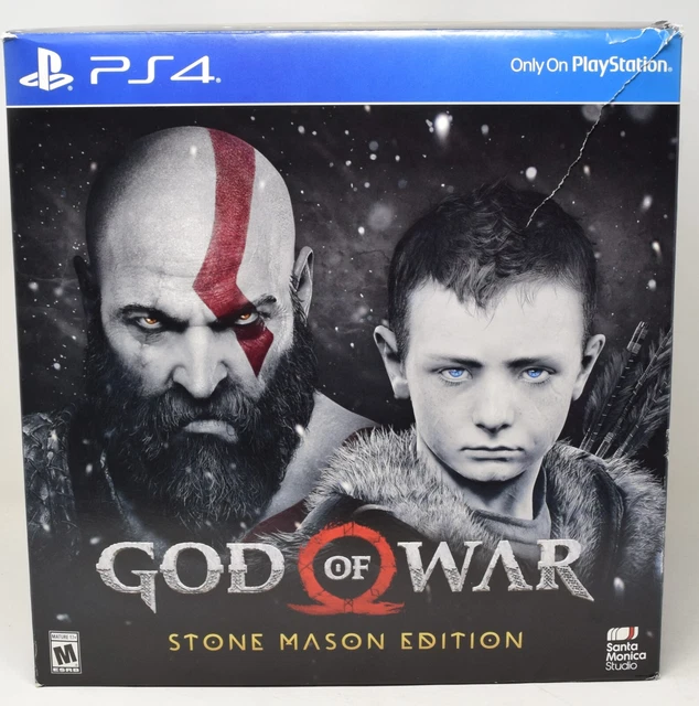 God Of War PS4 Édition Limitée Steelbook, Version Française, TBE, Sony 2018