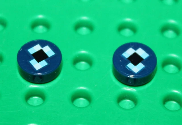 LEGO TILE ROUND 1x1 (Minecraft Ender Pearl) 98138pb100 set 21151