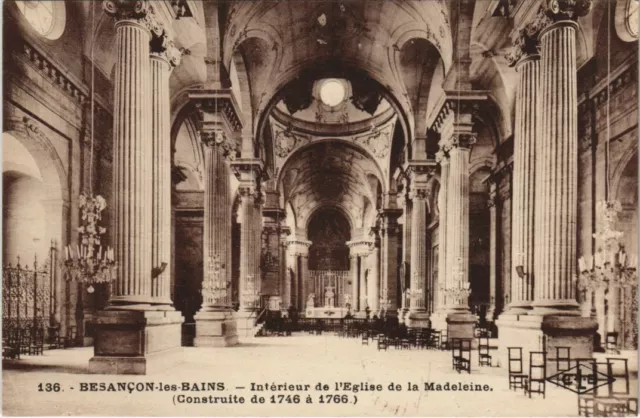 CPA Besancon Interieur de l'Eglise de la Madeleine FRANCE (1098897)