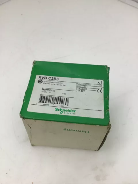 SCHNEIDER XVBC2B3 BEACON LED VERDE STABILE XVB C2B3 Ref328