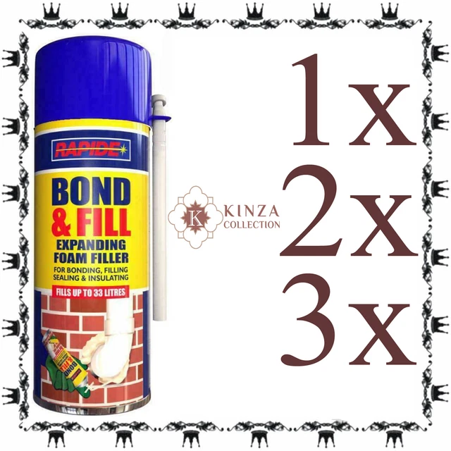 6 X EXPANDING FOAM FILLER EXPANSION INSULATION BONDING FILLING SPRAY
