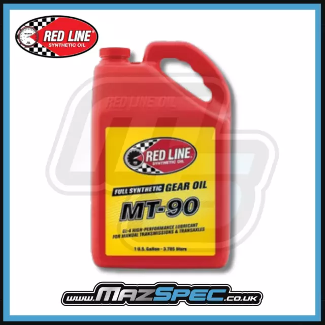 Red Line MT-90 75W90 GL-4 Manual Transmission Gear Oil • 3.78L / 1 Gallon