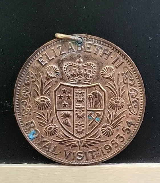 Elizabeth 11 Royal Visit 1953-54 Medal