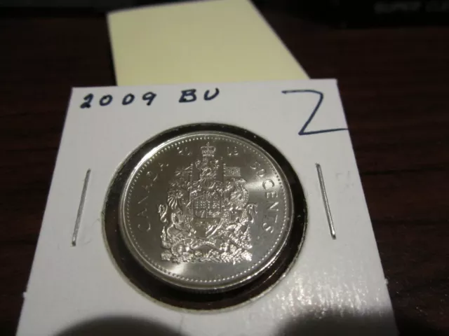 2009 - Canada Brilliant Uncirculated 50 cent - BU Canadian half dollar