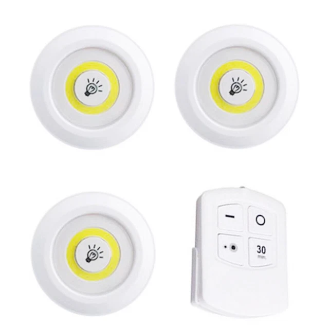  COB WIRELESS Round Night Light Dimmable LED Wall Lamp for