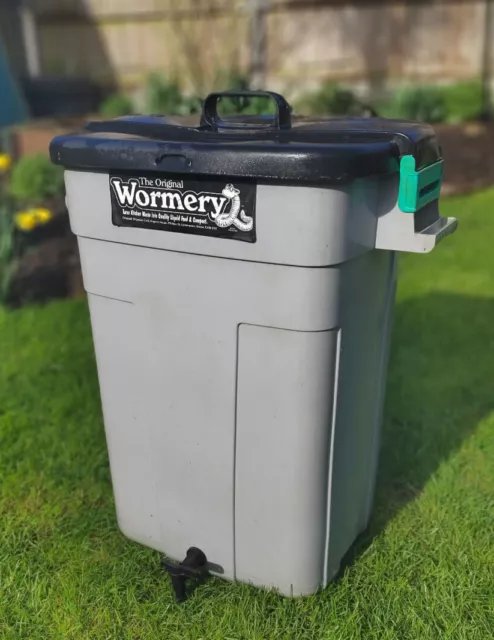 The Original Wormery Home Composter.  Bin, inner base and tap.  No Accessories.