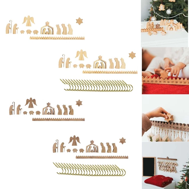 BOFUNX Calendario Ramadan Acrilico Riutilizzabile - Decorazione Eid Mubarak