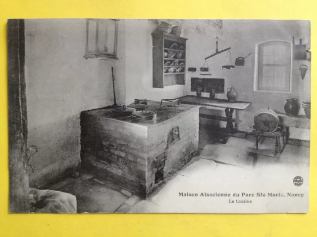 cpa NANCY (Meurthe and Moselle) ALSATIAN HOUSE du PARC Sainte MARIE La KITCHEN
