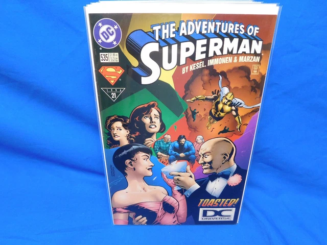 Adventures Of Superman #535 DC DCU Universe Logo Variant FN/VF