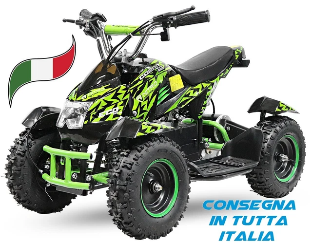 Mini Quad Miniquad Elettrico 800 Watt LIZARD 7-25 Kmh Cerchi 6" *CHIAMA x SCONTO