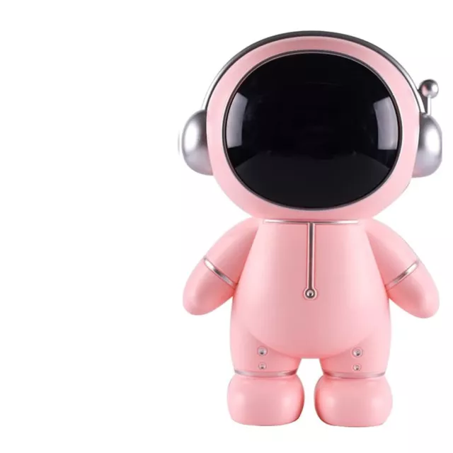 Coole XXL - Spardose im Astronaut-Design | Rosa & Silber | Moderne Dekoration