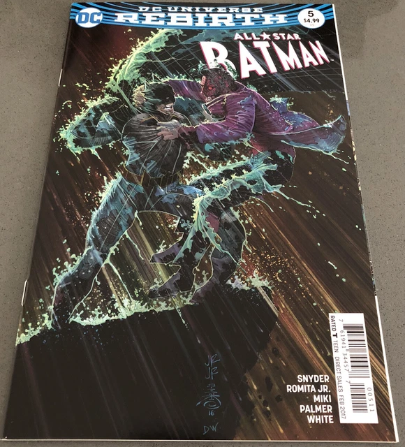 DC Comics Rebirth All Star Batman #5 Snyder Romita 2016