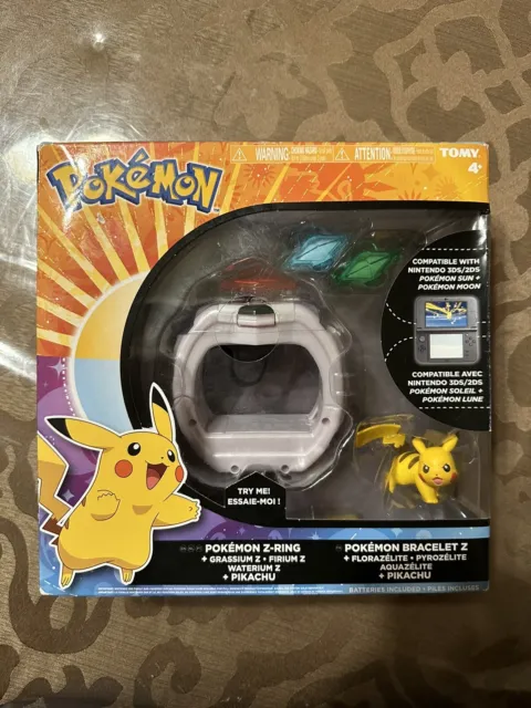TOMY Pokémon Z Ring and Pikachu Figure ( T19202D) for sale online