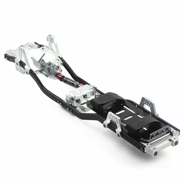 313 mm Radstand Chassis Rahmen Präfix Getriebe für 1/10 AXIAL SCX10 II 90046/47 2