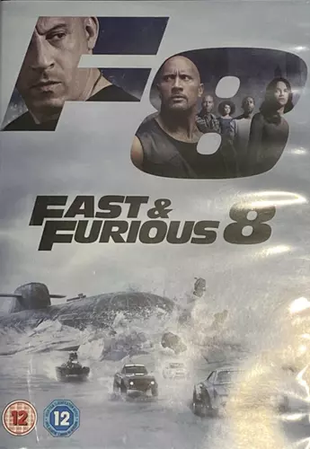 Fast & Furious 8 DVD Action & Adventure (2017) Dwayne Johnson Quality Guaranteed