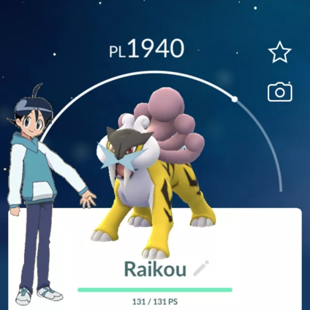 Trade Raikou Pokemon Go - MrPasiyaz