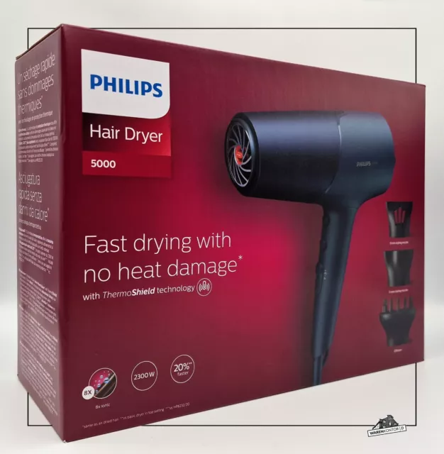 Philips BHD510/20 Haartrockner 2300W Föhn ThermoShield, Volumendiffusor NEU OVP