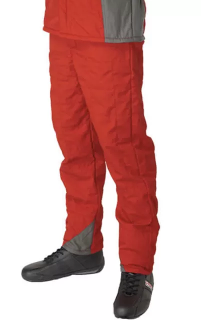 G-Force Racing Gear 4747 GF745 Multilayer Pants Red/Gray Lining - Xtra Large