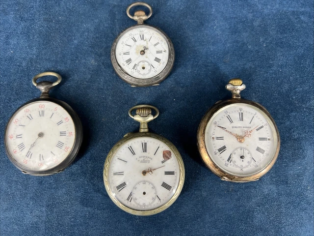 LOT DE 3 montres de gousset anciennes. EUR 50,00 - FR