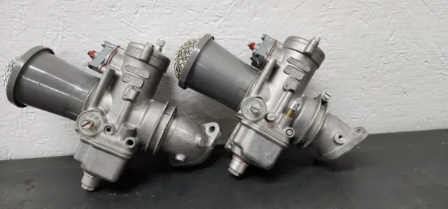 Ducati bevel 900SS NOS dellorto carburetor & manifold set