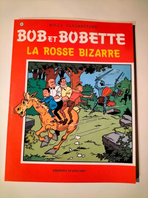 Bd Bob Et Bobette 151 La Rosse Bizarre Vandersteen  (U269)