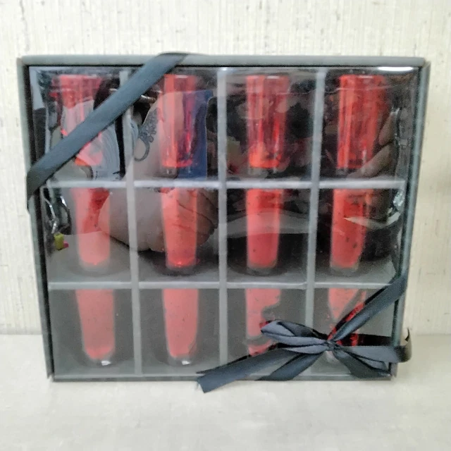 Elements Red Mercury Glass Votive Candle Holders 12 CT