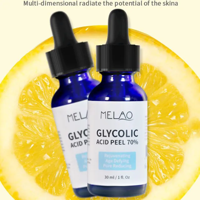 Glycolic Acid Peel70% Skin Reshaping Repair Pores Invisible Brightens Complexion