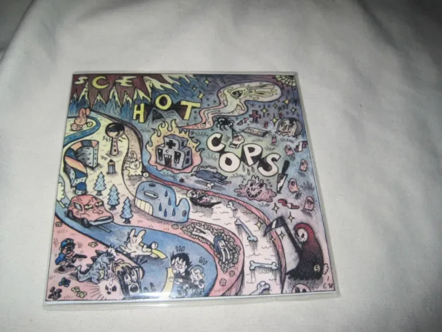 HOT COPS (2015) EP CD Rock Therapy Tacoma Indie Punk Alternative RARE
