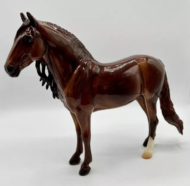 Breyer BreyerFest Horse #711287 Straight Bet Glossy Chestnut Andalusian Duende