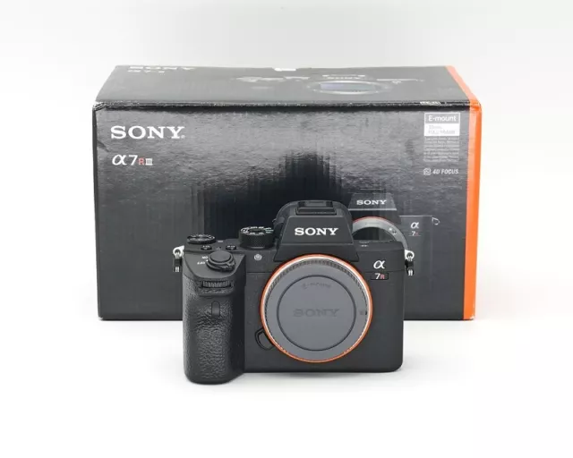 Sony Alpha 7R III Gehäuse im Originalkarton #28762**