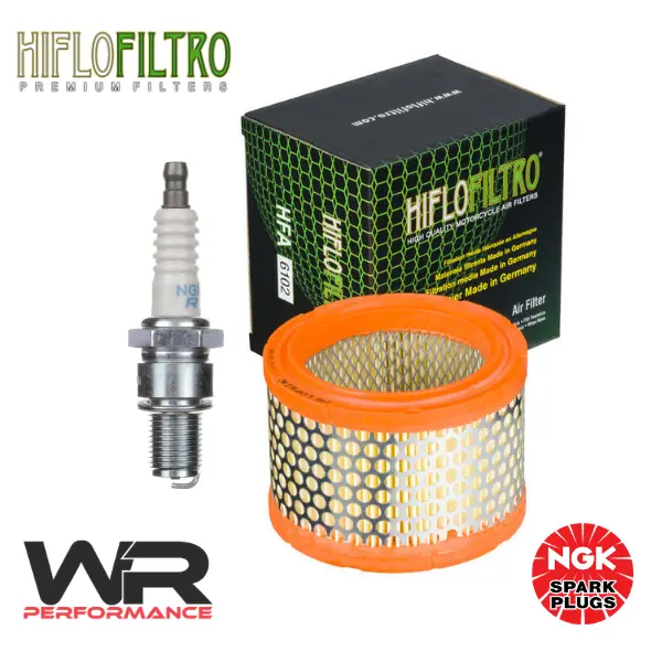 Service Kit Air Filter & Plug for Royal Enfield Classic 500 EFI 2009-2017