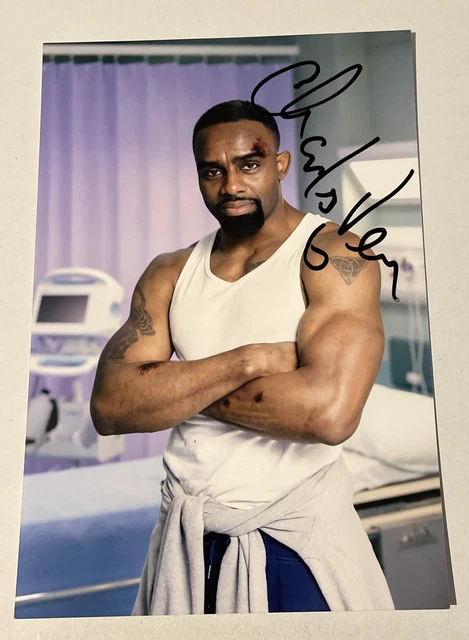 CHARLES VENN EASTENDERS/ CASUALTY PHOTO HAND SIGNED 6x4 Autograph Actor TV BBC