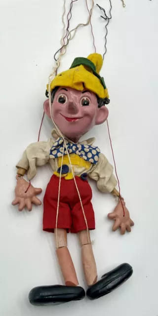VTG Pelham Puppet Marionette Pinocchio, Marlborough Wilts (D5)