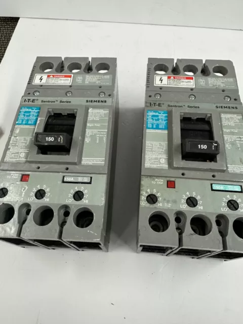 SIEMENS FXD63B150 Breaker